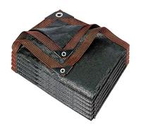 Rete Ombreggiante 50% Antistrappo Telo Frangisole Traspirante con Occhielli in Metallo per Serra Agricola, Rete di Protezione Solare UV per Piante, Giardino, Orto e Balcone(2x31m)