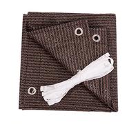 Rete Ombreggiante 5X12 M per Giardino, Serra, Telo Parasole con Occhielli, Tessuto Traspirante per La Protezione Delle Piante Dal Sole, Vele per La Privacy per Auto E Caffè