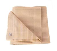 Rete ombreggiante 90% - Beige Serra Ombra Panno con Occhielli per Patio Esterno Pergola e Orto - Disponibile nelle misure: 1 x 2 m, 1 x 8 m, 2 x 2 m, 2 x 6 m, 4 x 8 m, 6 x 6 m, 8 x 15 m