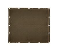 Rete Ombreggiante 95% Marrone Frangivento Frangivista Occhiellato Rinforzo PVC