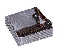 Rete Ombreggiante 99% alluminio, Telo Ombreggiante Riflettente Panno Ombreggiante Anti UV, Prova di Sole, per Auto/Cane/Serra/Giardino/Pergola 1x2m 2x3m 3x4m 3x5m 4x6m 6x8m ( Size : 3mx12m(9.8ftx39.3f