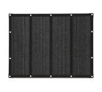 Rete Ombreggiante 99% Protezione Solare, Nero, rinforzato, 3x9 m | plastica resistente, isolamento termico, bordo rinforzato, fori pre-punzonati, anti-invecamento, per privacy, per esterno