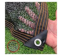 Rete Ombreggiante A 3 Pin Anti-Uv 50%-55%,Tessuto Schermo Privacy Awnings Panno Per Esterni Antistrappo,Per Frutta Fiori Colture Serre Posto Auto Coperto Piscina (2mx11m/6.6ftx36.1ft)