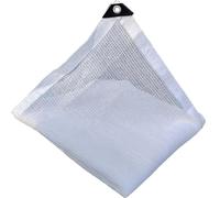 Rete ombreggiante al 50% per Giardino, Bianca, con Occhielli, per la Privacy, Ideale per Serre e Aree di Protezione delle Piante. Disponibile nelle Misure: 1x2m, 2x2m, 2x4x5m, 4x4m.