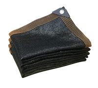 Rete ombreggiante al 70%, telo ombreggiante nero, rete ombreggiante con protezione solare, tessuto for rete ombreggiante for giardino, pergolato, serra, piante, telo ombreggiante con occhielli(7x7 ft)