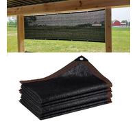 Rete ombreggiante al 90% con occhielli, protezione UV per piante, pergola, recinzione, balcone, giardino, 1 x 3 m, 2 x 2 m, 4 x 4 m, 6 x 6 m, ideale per uso esterno e protezione dalla grandine