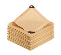 Rete ombreggiante beige 85% telo parasole vela con occhielli 1 x 2 m 2 x 2 m 2 x 6 m 2 x 5 m 2 x 5 m 2 x 8 m 3 x 5 m 4 x 5 m per giardino, pergola, piante da patio, copertura ombreggiante esterna