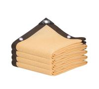 Rete Ombreggiante Beige per Serra, Tasso di Ombreggiatura Del 90% Sun Panno Parasole 2x3.0m 3x5.0m 4x5.0m 4X6.0m 5X6.0m Telo Ombreggiante per Patii Pergolati Pensiline Terrazze Portici(4x5.0m(13x16.4f