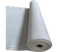 Rete Ombreggiante BIANCA telo ombra frangisole frangivista privacy ROTOLO 50MT