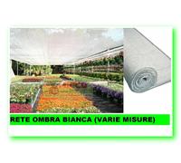 RETE OMBREGGIANTE BIANCA TELO OMBRA FRANGIVENTO FRANGIVISTA RECINZIONE GAZEBO