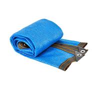 Rete Ombreggiante Blu per Piscina, Asilo Nido E Parco Giochi, Tessuto A Rete Traspirante con Bordi Forati, Tasso Di Ombreggiatura Del 90% per Giardino, Serra, Balcone, Tettoia per Auto.