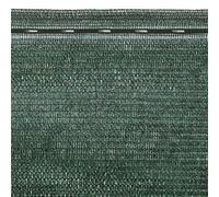 Rete ombreggiante camping asolata in rafia nylon verde 99% frangivista 3x10 MT
