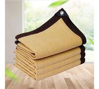 Rete Ombreggiante con Occhielli 2.50x4.00 Telo Parasole per Esterni Telo Ombra Rete Telo Ombra Ombreggiante 90%-95% Resistente Ai Raggi UV Giardino/Domestico/Pianta/Terrazzo,beige-2x4m
