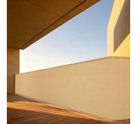 Rete Ombreggiante con Occhielli 2.6 x 6 m Traspirante Tenda Parasole Rettangolare con Occhielli per Esterno, Terrazzo, Giardino, Balcone, Patio, Piscina, Giallo sabbia