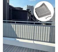 Rete Ombreggiante Da Esterno con Occhielli, Telo In Rete Hdpe Grigio, Tessuto Traspirante per La Protezione Solare Di Piante Da Giardino E Serra, 2,5X8 M