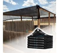 Rete Ombreggiante Da Giardino Telone Ombreggiante Occhiellato Per Esterno Con Effetto Ombreggiante Al 90% Anti-UV, Per Patio, Balcone, Pianta, Pollaio, Piscina(4x16.0m/13.1x52.5FT)