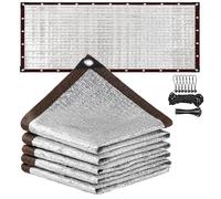 Rete Ombreggiante da Giardino, Tenda da sole 3.5x7m con occhielli, Resistente Ai Raggi UV Vela Ombreggiante, per Giardino Pergola Serra Balcone Cortile