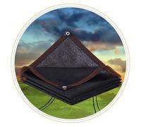 Rete ombreggiante di alta qualità, 4 x 10 m, 90% protezione dai raggi UV, telone a rete nera per serre, piante, tenda da esterno, con occhielli, soluzione durevole per ombreggiare la vela