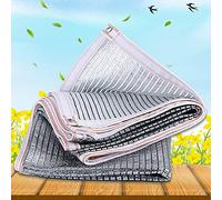 rete ombreggiante, For la copertura della serra delle piante, telo riflettente del calore, resistente ai raggi UV, mantiene i cani/le auto al fresco sotto luce diretta sole(65% Shading Rate,2x3m)