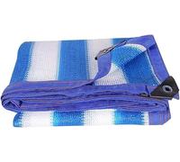 Rete ombreggiante for patio, telo ombreggiante con protezione solare, telo ombreggiante resistente al 60% con bordo nastrato e occhielli, for BarnKennel(2x2 m/6x6 ft)