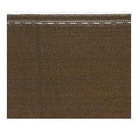 TELO RETE OMBREGGIANTE MARRONE 95% FRANGIVENTO FRANGIVISTA RECINZIONE SU MISURA