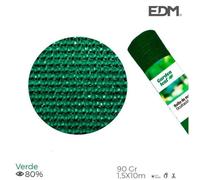 Rete ombreggiante frangivista 1,5x10 metri verde 90gr/mq
