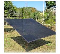 Rete Ombreggiante Nera 6X6 M, Telo A Rete Da Giardino per Copertura Piante, Serra, Pollaio, Occhielli Personalizzabili