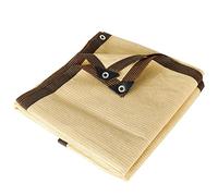 Rete ombreggiante nera, 7 x 10 m, resistente ai raggi UV, con occhielli, 50%-60%, tessuto ombreggiante ultra traspirante per piante da giardino e uso esterno.