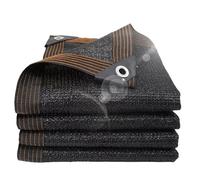 Rete ombreggiante per esterni, 1 x 14 m, con anelli, in tessuto traspirante, per balcone, terrazza, giardino e recinzione, resistente ai raggi UV, per spazi esterni