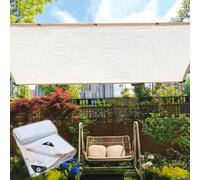 Rete Ombreggiante Per Giardino,Tessuto Ombreggiante Per Piante,Vele Parasole Rettangolari,Rete Telo Ombra Serre,Telone Ombreggiante Con Occhielli,Rete Per La Privacy,Bianco,White-4x6m(13.1 * 19.7ft)