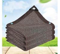 Rete Ombreggiante Per Orto 40% Vela Ombreggiante Protezione Privacy Tessuto Ombra 90% Protezion Raggi UV Tessuto Ombreggiante per Balconi Terrazza Pergola Giardino,brown-2x4m
