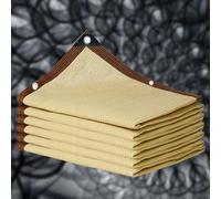 Rete Ombreggiante Per Orto 40% Vela Ombreggiante Protezione Privacy Tessuto Teli Ombreggianti Pergola Oscurante 90% Anti-UV Antistrappo Giardino Pergola Rete Protezione Solare,beige-5x8m