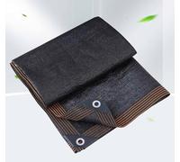 Rete Ombreggiante Per Orto 50% Telo Parasole per Esterni 90% Rete Telo Ombra Antistrappo 90% Protezione Solare Teli Ombreggianti da Terrazzo Giardino, Terrazze, Piante, Piscina, Pollaio,black-6x6m