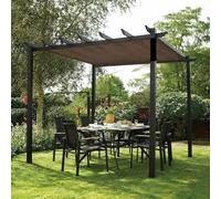 Rete Ombreggiante Per Orto 50% Telo Parasole per Esterni 90% Rete Telo Ombra Tessuto Ombra Anti-UV 90% Rete Ombreggiante per Serra Esterno/Cortile/Balcone/Patio/Giardino,brown-4x4m