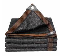 Rete Ombreggiante Per Orto 50% Telo Parasole per Esterni 90% Rete Telo Ombra Tessuto Ombreggiante Protezione UV 90-95% Permeabile Giardino/Domestico/Pianta/Terrazzo,black-5x7m