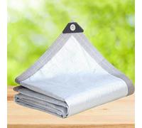 Rete Ombreggiante Per Piante, Telo Riflettente Aluminet 99% Per Auto/cani, HDPE, Tessuto In Rete Parasole, Rete Ombreggiante Per Serra/tettoia/camper/cuccia(5x5m)