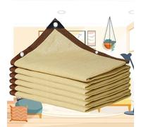 Rete Ombreggiante per Tende da Sole Rete Ombreggiante con Effetto Ombreggiante Tessuto Ombreggiante Beige 90%-95% Resistente Ai Raggi UV per Giardino Esterno Terrazza Tetto,beige-3x4m