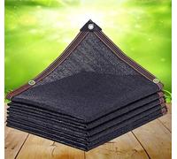 Rete Ombreggiante Privacy Recinzione Esterno Copertura Oscurante Ombra Ombra Anti-UV 90% Permeabile Telo Ombra da Giardino per Balconi Terrazza Pergola Giardino,black-4x6m