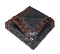 Rete Ombreggiante Protezione Privacy Teli Ombreggianti da Esterno Telo Ombra Rete Di Protezione Solare Parasole 90% Anti-UV Occhielli Telo Parasole All'Aperto Giardino Patio,black-6x8m