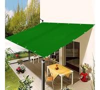 Rete ombreggiante resistente, 2,4 x 6,5 m, protezione dai raggi UV e dal vento, per giardino, patio e campeggio, verde scuro, copertura in rete resistente, per recinzioni per la privacy, uso esterno