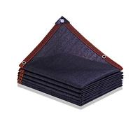Rete ombreggiante resistente ai raggi UV, 6 x 10 m, in tessuto nero con occhielli per protezione esterna, copertura per serre da giardino, soluzioni per l'ombra delle piante