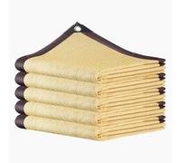 Rete ombreggiante resistente ai raggi UV con occhielli, 4 x 10 m, per protezione delle piante, serra, fienile, canile, protezione solare