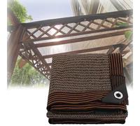Rete ombreggiante resistente ai raggi UV con occhielli 70% tessuto di protezione solare per giardino e piante Copertura per baldacchino esterno per riduzione del calore e crescita delle piante