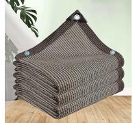 Rete ombreggiante, rete per la privacy con occhielli, isolamento termico, tenda parasole rettangolare multifunzionale, rete traspirante per giardino/balcone/cortile, dimensioni personalizzabili