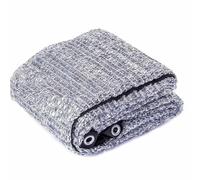 Rete ombreggiante riflettente in alluminio con occhielli per bloccare i raggi UV, per auto e animali domestici, 75% protezione solare disponibile nelle misure: 1 x 2 m, 2 x 2 m, 2 x 3 m, 3 x 4 m, 4 x