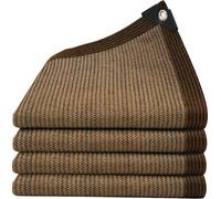 Rete ombreggiante,Teli ombreggianti,rete ombreggiante con occhielli resistente all'80% ai raggi UV, for Patio Pergola Balcony Auto Garden Plant Greenhouse Chicken Coop Outdoor 3x5.5m