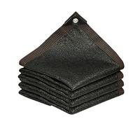 Rete ombreggiante UV 85% per serre e balconi privacy impermeabile in rete personalizzabile per esterni vela nera 7 x 7 m