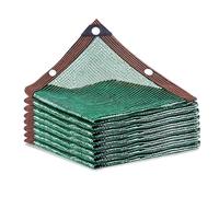 Rete Ombreggiante Verde, Rete Parasole Con Blocco UV Al 50% E Occhielli Rinforzati, Telo In Rete HDPE Ultra-Resistente Per Giardino, Patio, Piante, Serra E Cortile(4.0x13.0m)