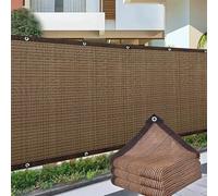 Rete ombreggianti da giardino, Telo parasole for privacy al 99% marrone caffè, blocco di diverse dimensioni con occhielli for piscina nel patio(5x9m)