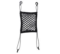 Rete organizer multistrato per auto, barriera per bambini e animali domestici con rete elastica per una guida sicura e organizzata